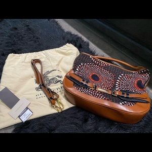 100% Authentic - Burberry, Summer Canvas Medium Lansberry Tote - Limited Edition